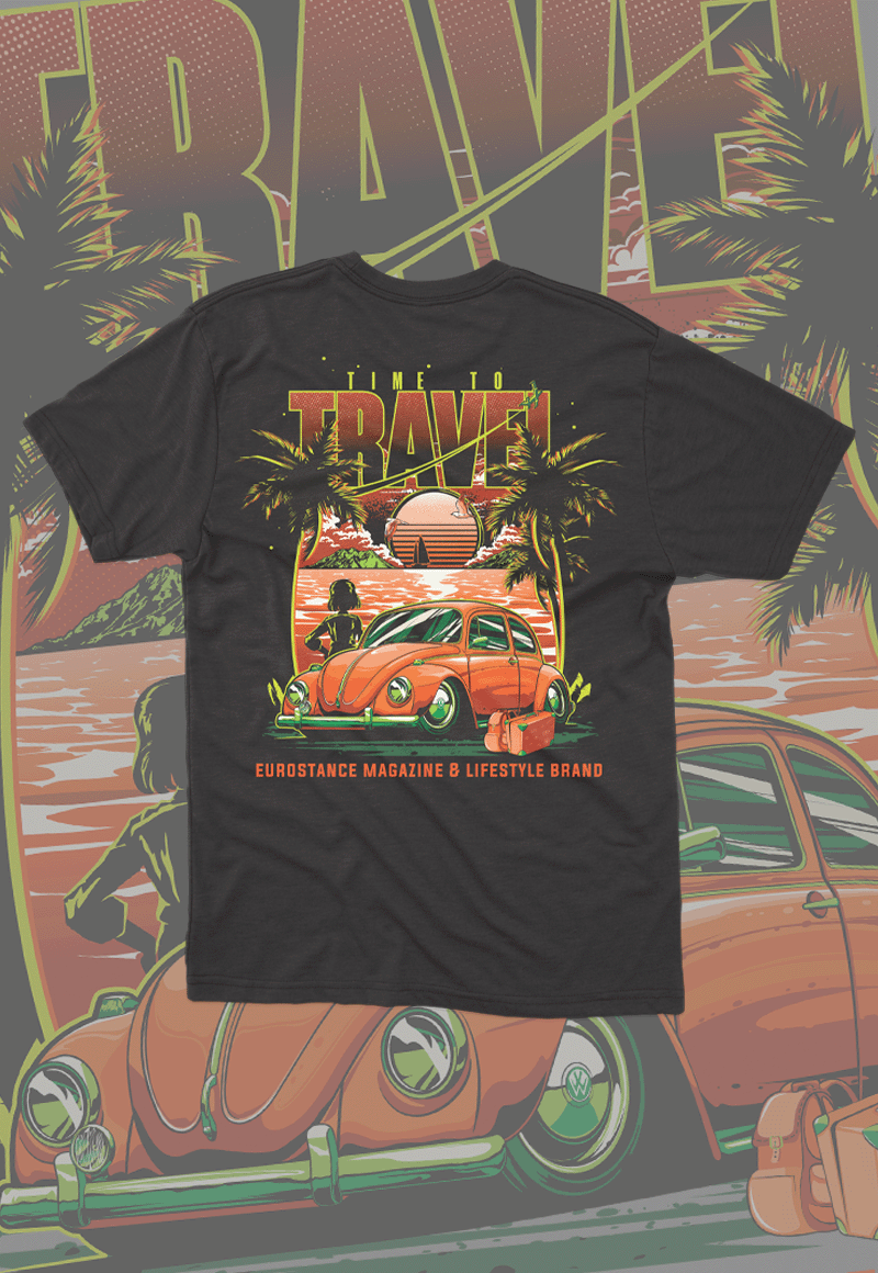 Time to Travel Beetle - Tee