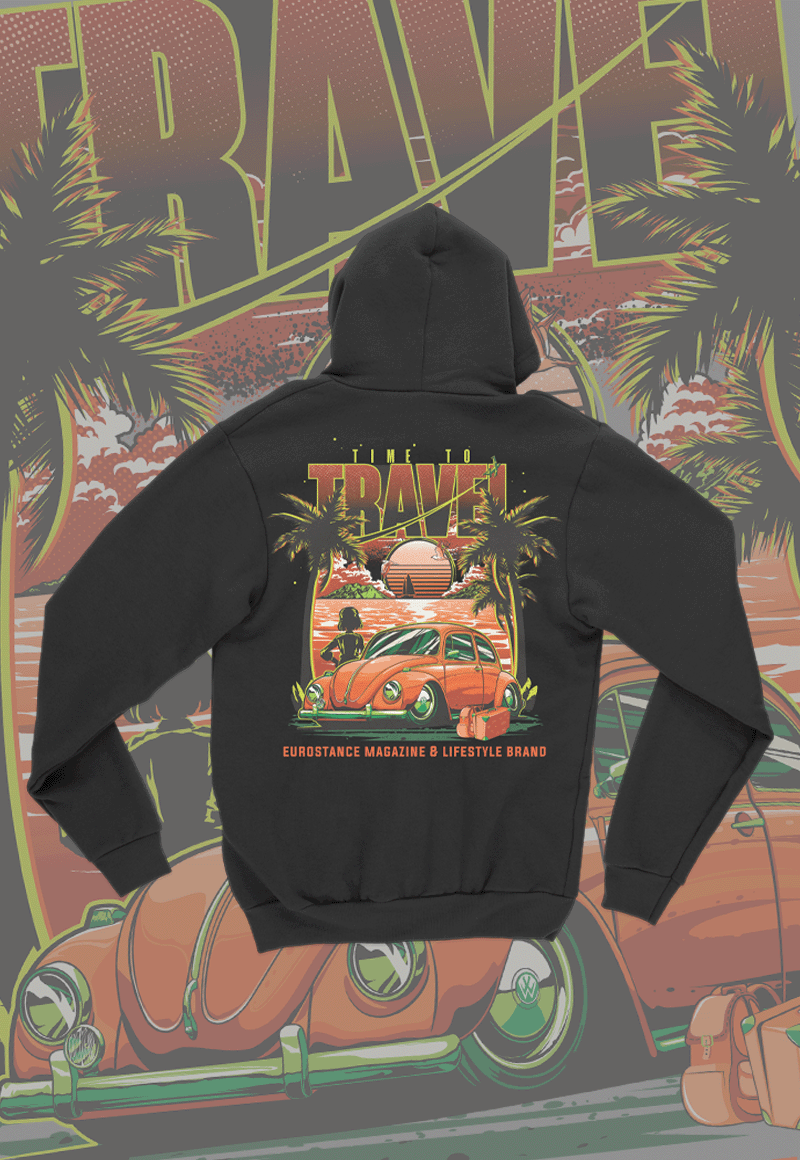 Time to Travel Beetle - Hoodie