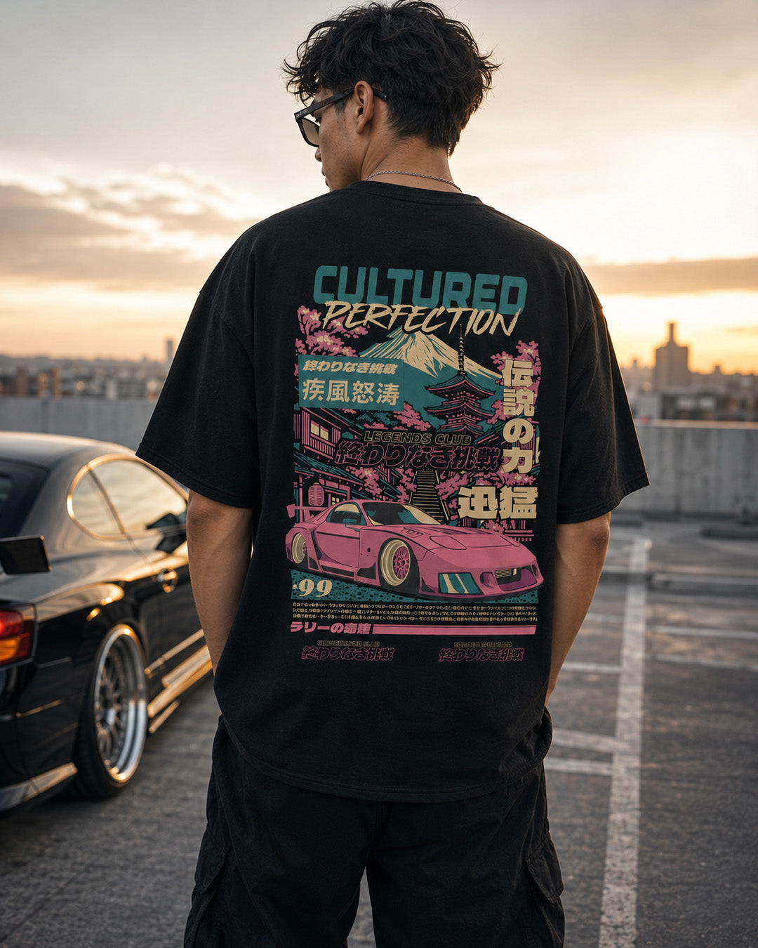 LEGENDS CLUB – Cultured RX-7 - T-SHIRT