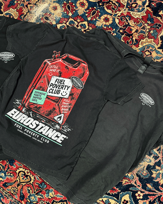 Fuel Poverty Club — Heavyweight Washed Tee