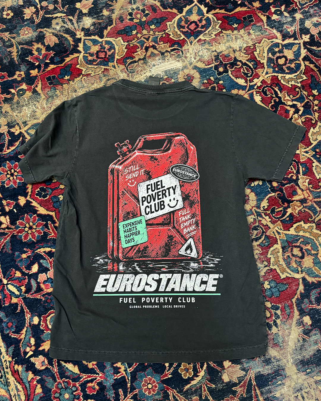 Fuel Poverty Club — Heavyweight Washed Tee