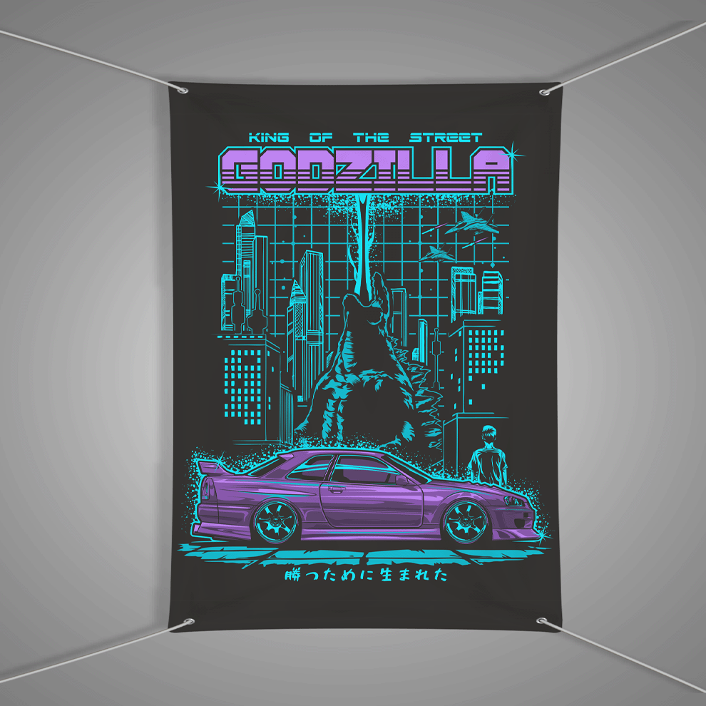 Godzilla Skyline - Workshop Banner