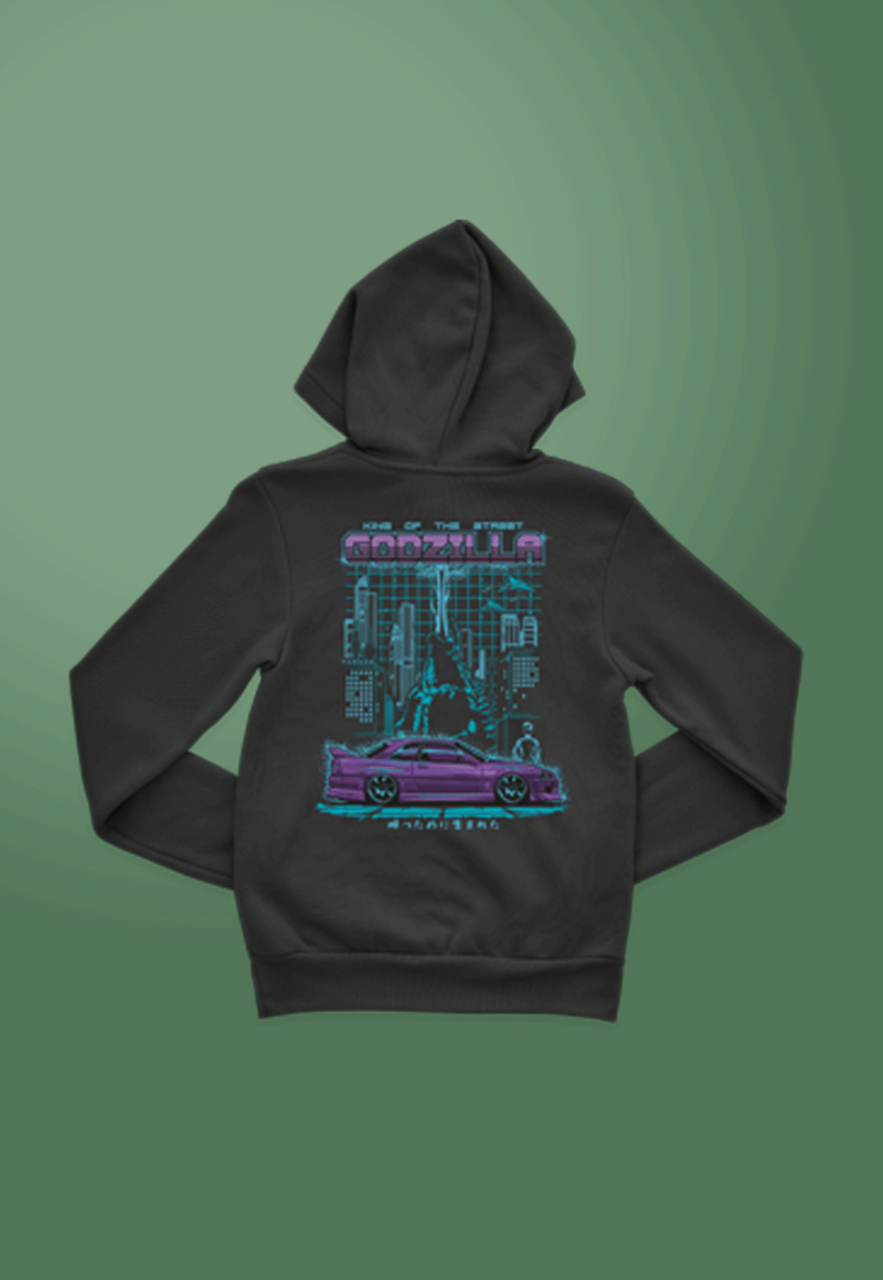 Kids - Godzilla - Hoodie