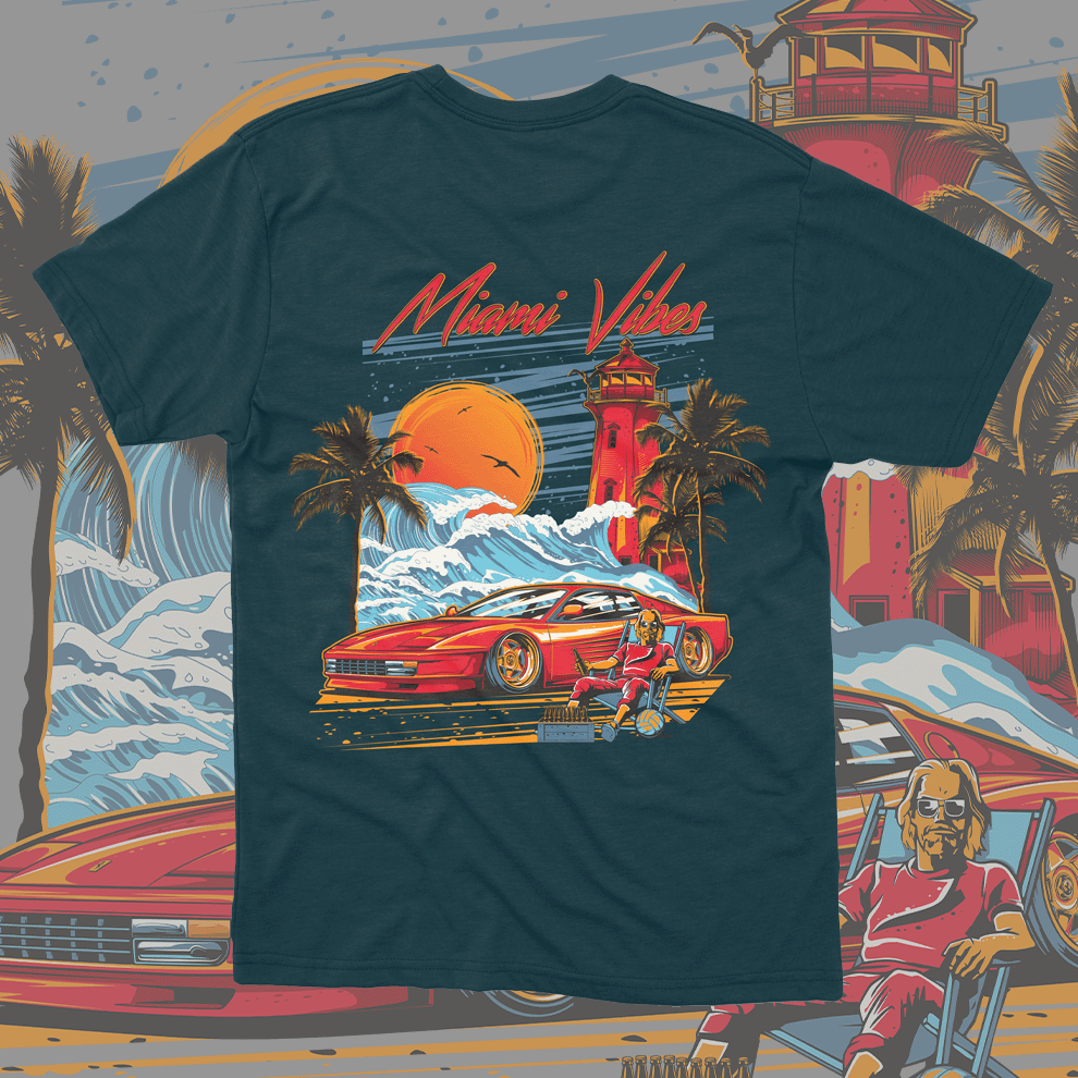 Miami Vibes - Tessa Rossa Tee