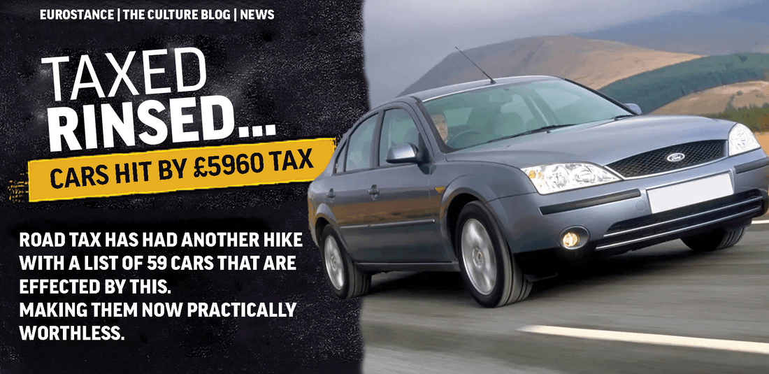 Cars hit by £5960 tax hike