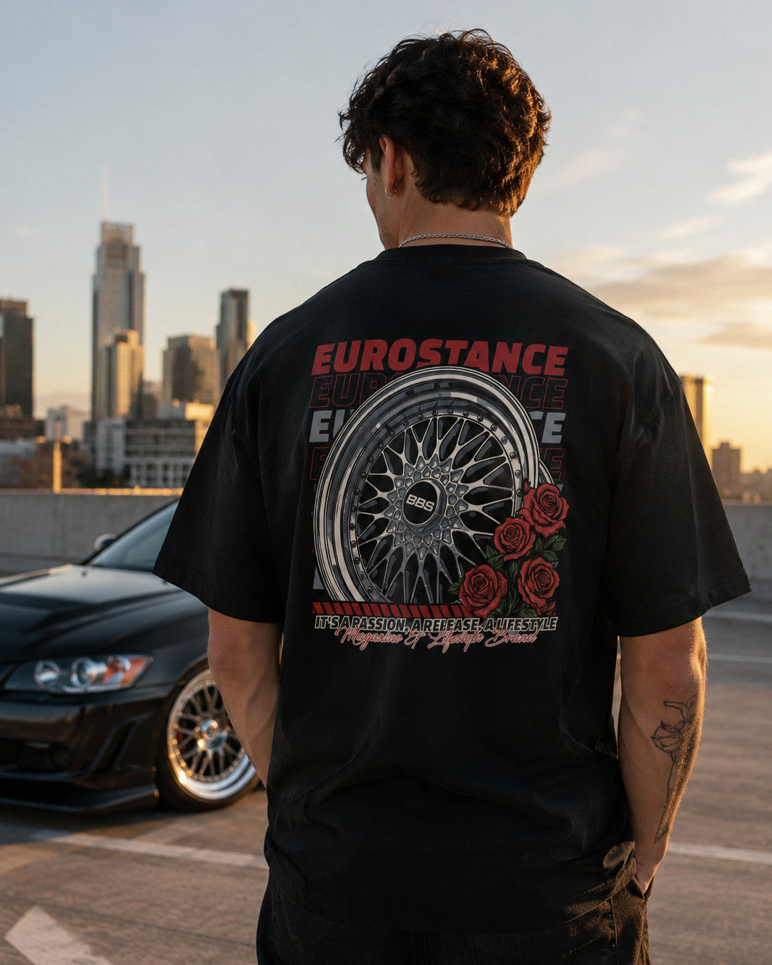 BBS & Roses - T-SHIRT
