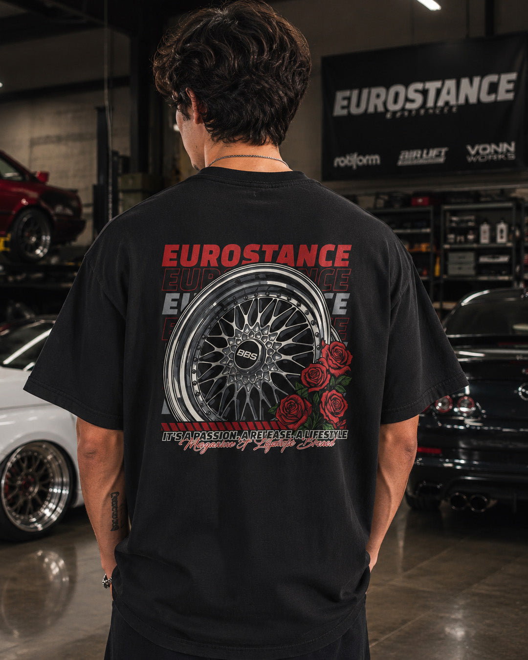BBS & Roses - T-SHIRT