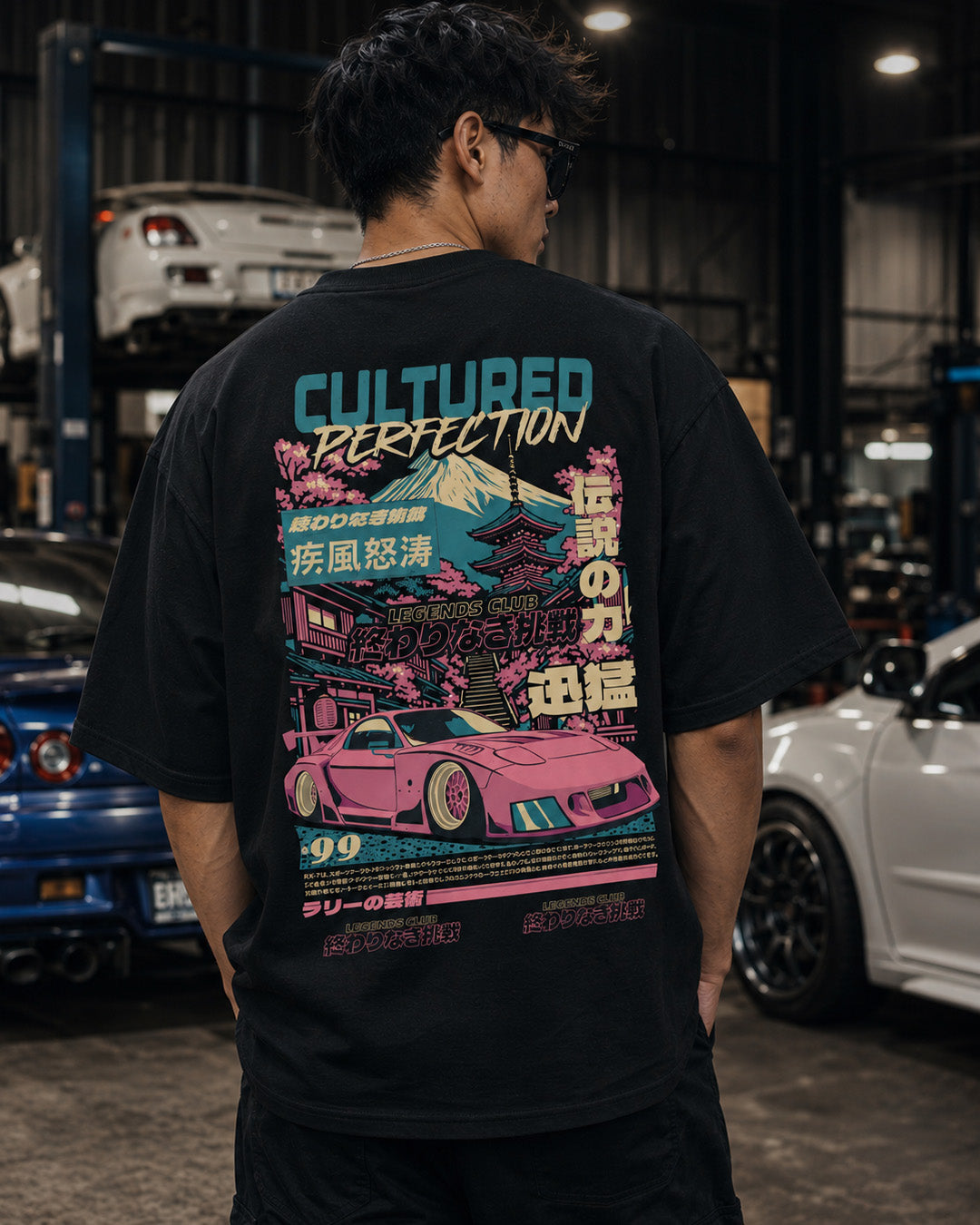 LEGENDS CLUB  – Cultured RX-7 - T-SHIRT