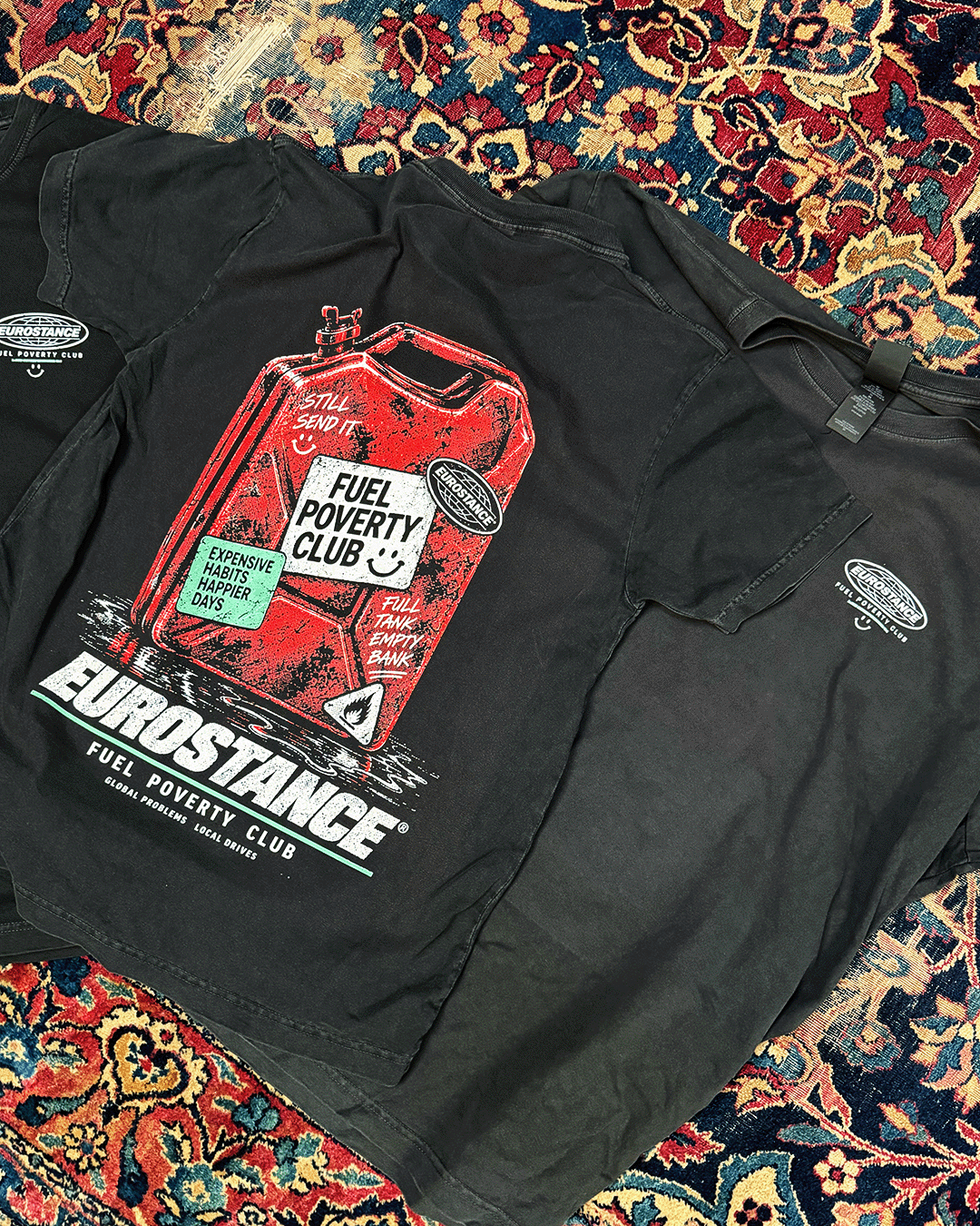 Fuel Poverty Club — Heavyweight Washed Tee