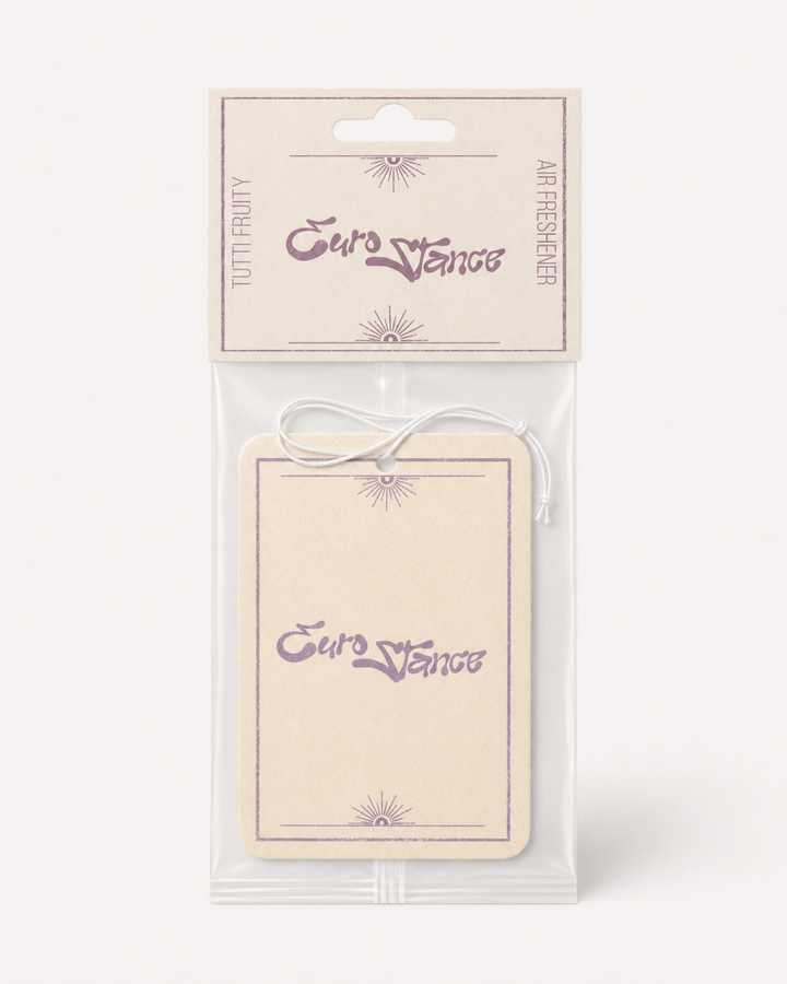 EuroStance Tutti Fruity air freshener packaged product photo