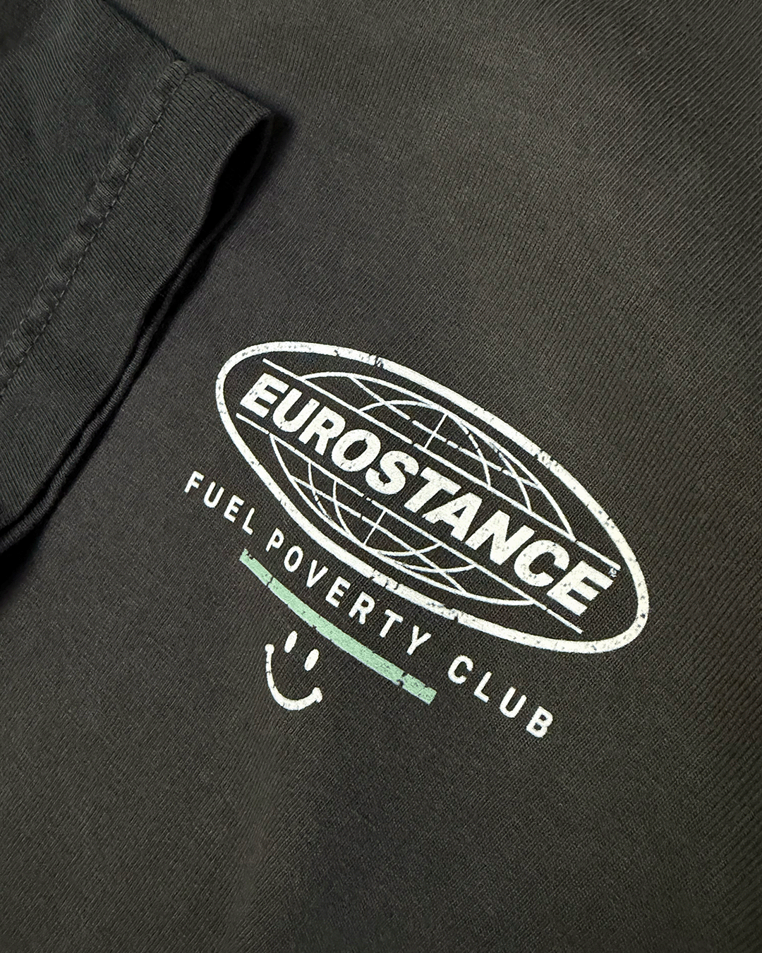 Fuel Poverty Club — Heavyweight Washed Tee