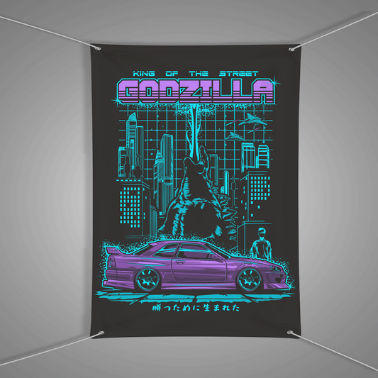 Godzilla Skyline - Workshop Banner