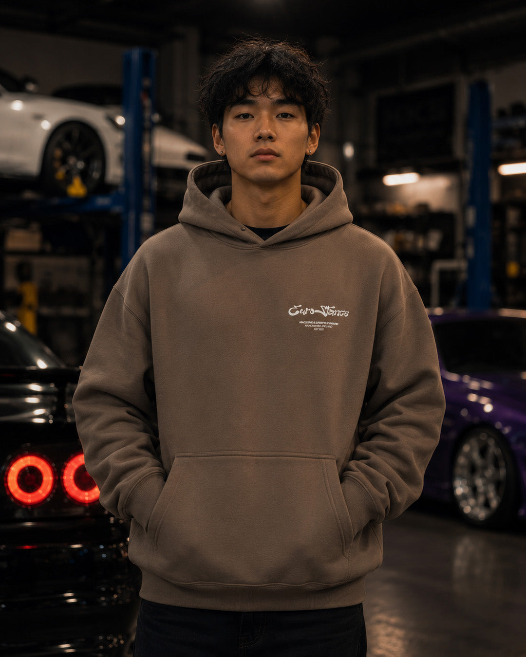 Lifestyle Script Oversized - Hoodie