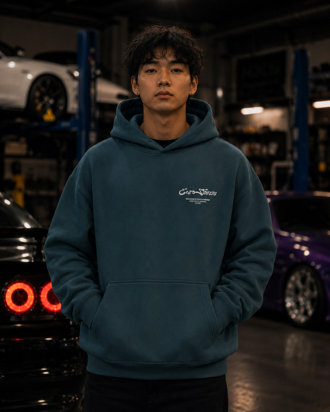 Lifestyle Script Oversized - Hoodie