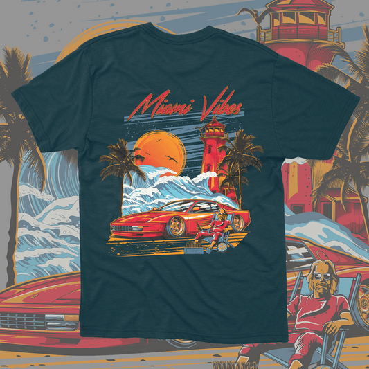 Miami Vibes - Tessa Rossa Tee
