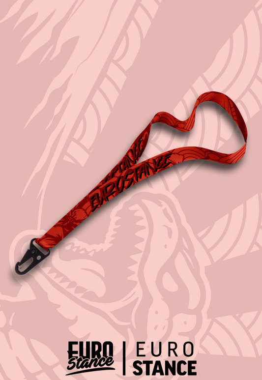 Red Godzilla Lanyard