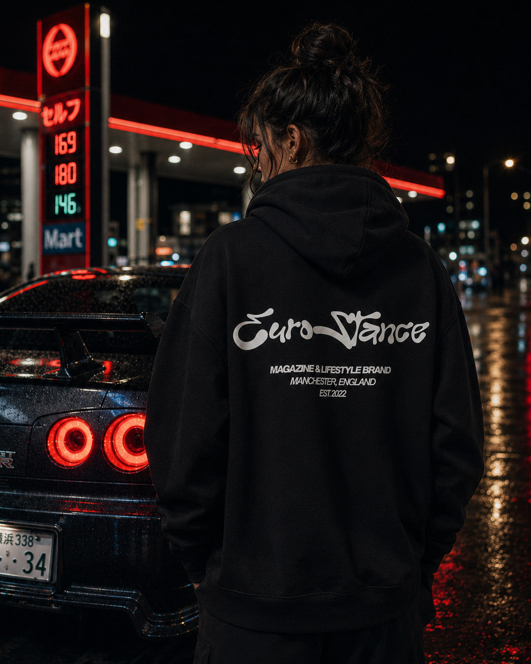 Lifestyle Script Oversized - Hoodie