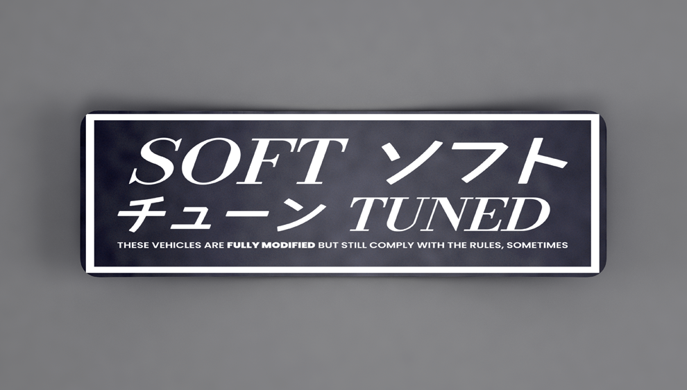 Soft Tuned - Slap Sticker