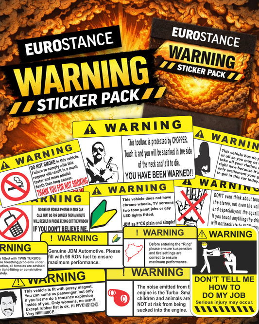Warning Sticker Pack