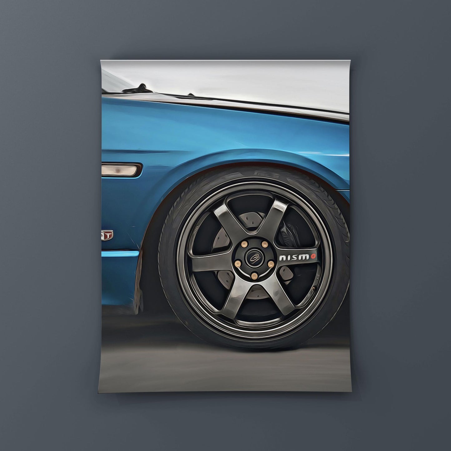 Nismo Wheel - Poster