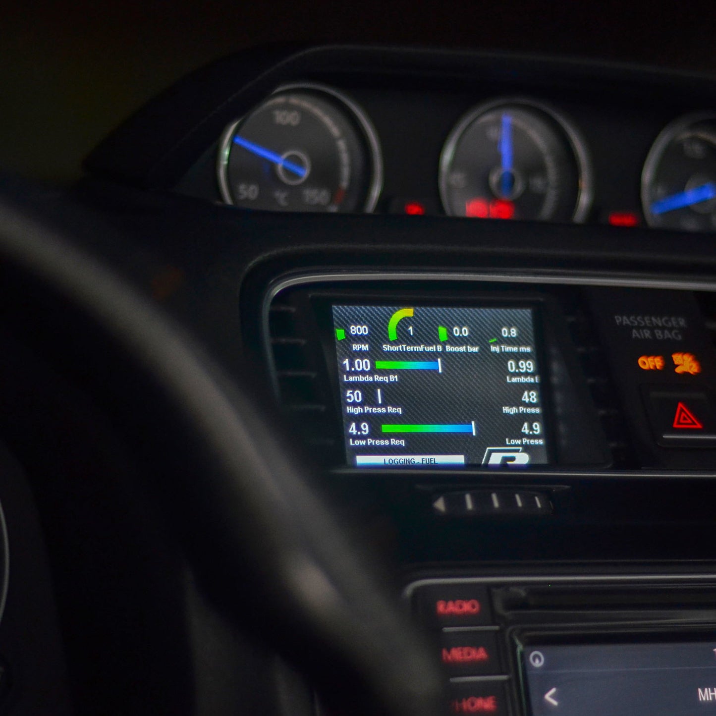 CANchecked MFD28 GEN 2 - 2.8" Display VW Scirocco III (pre-facelift)