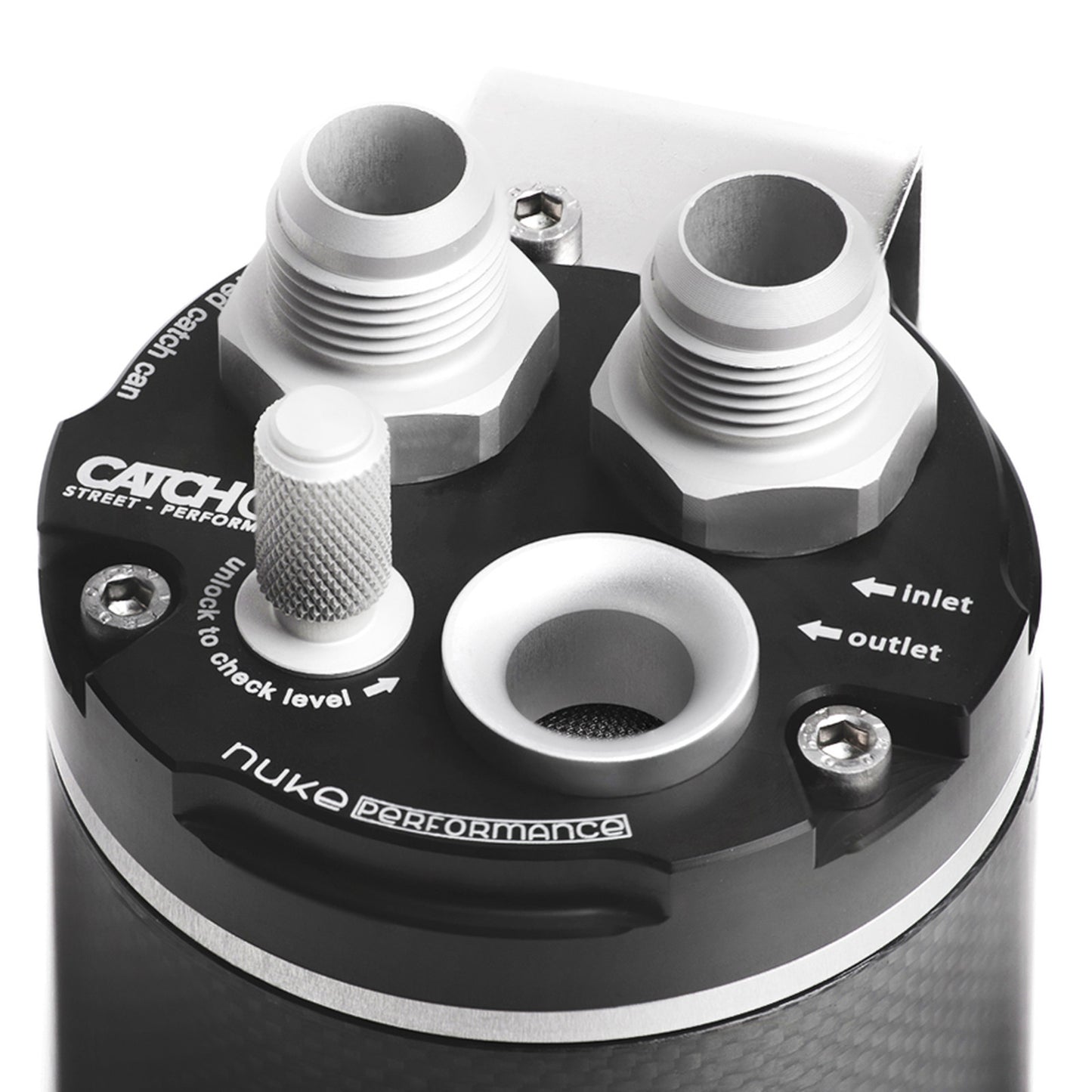 Universal Carbon Oil Catch Can 0,75 liter | Nuke Performance